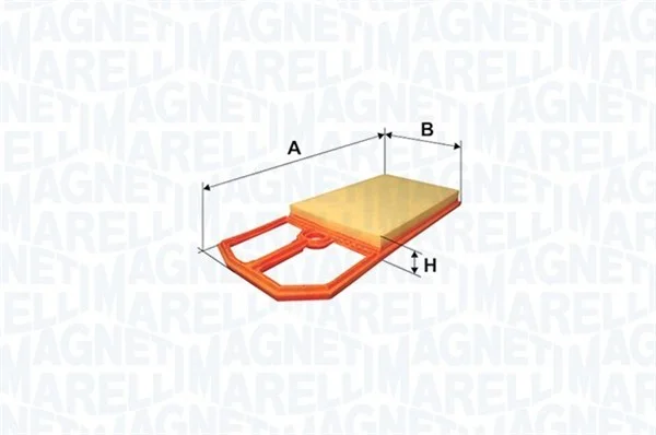 Vzduchový filtr MAGNETI MARELLI 153071762495