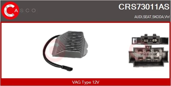 Odpor, vnitřní tlakový ventilátor CASCO CRS73011AS Odpor, vnitřní tlakový ventilátor CASCO CRS73011AS