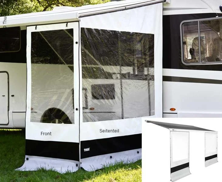 Stěna čelní pro markýzy Thule Rain Blocker G2 Front (200 × 210 cm) 313600