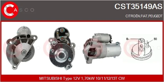 Startér CASCO CST35149AS