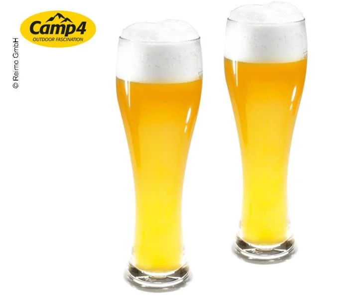 Sklenice kempingové CAMP4 Estella, 500 ml, sada 2ks 306815