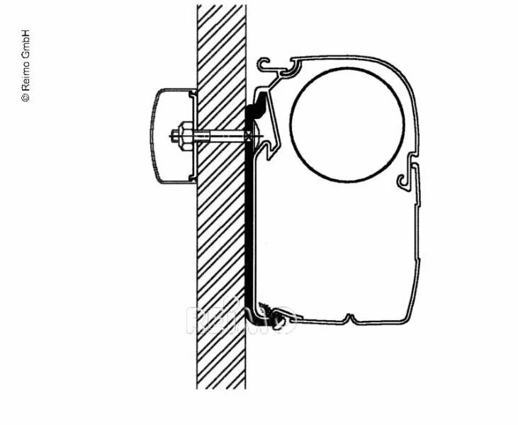 Sada plochých adaptérů Thule Omnistor Series 5 (5 ks / 75 cm) 315725