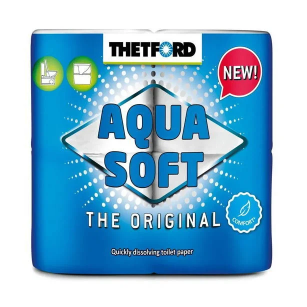 Papír toaletní Thetford 4 role aqua soft 300437