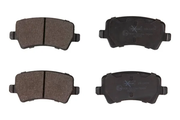 Sada brzdových destiček, kotoučová brzda MAXGEAR 19-1474