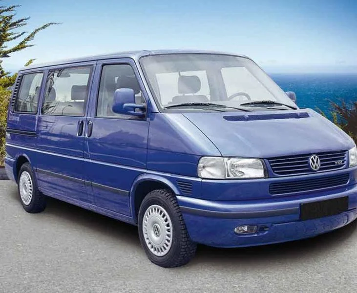 Boční ochranné lišty (ochrana boků) pro VW T5 KR a T6 – černé, 6dílná sada 310676