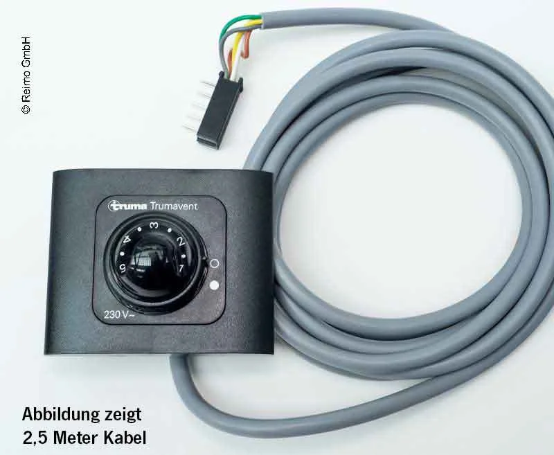 Ovladač Truma Bedienteil TN 2/3 (černý, kabel 1,5 m) 312940
