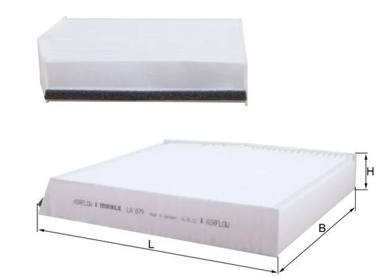Filtr, vzduch v interiéru KNECHT LA879 Filtr, vzduch v interiéru KNECHT LA879