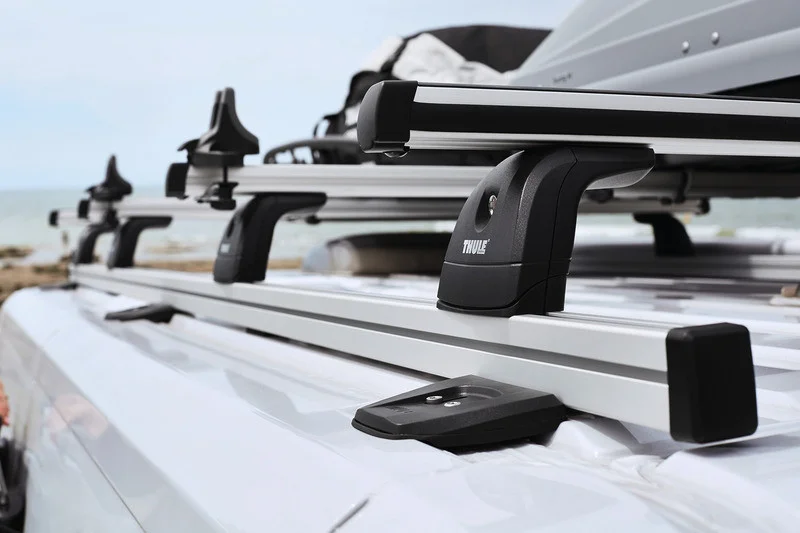 Podélné střešní lišty Thule Smart Clamp vč. montážního kitu pro markýzu, Fiat Ducato H2L2 312391