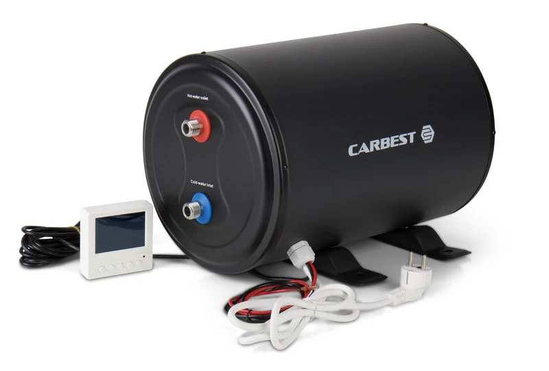 Boiler teplovodní CozyWater 10L (12 V / 230 V, černý matný) 318196