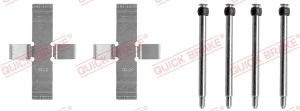 Sada prislusenstvi, oblozeni kotoucove brzdy QUICK BRAKE 109-1040