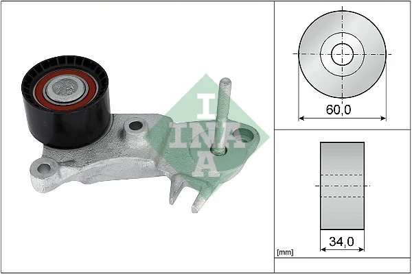 Vratná/vodicí kladka, ozubený řemen Schaeffler INA 532099910