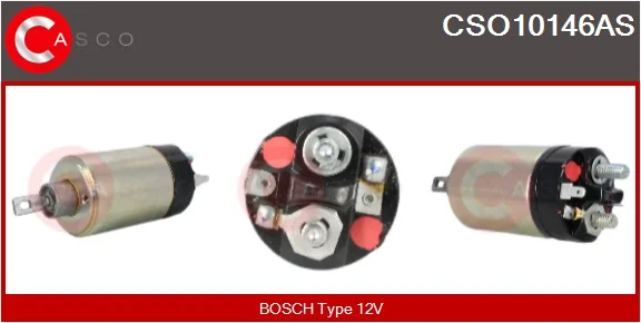 Elektromagnetický spínač, startér CASCO CSO10146AS – OE ELE12146 Elektromagnetický spínač, startér CASCO CSO10146AS – OE ELE12146