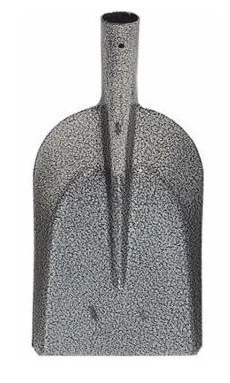 Lopata rovná úzká 180 × 260 mm – ocelová, komaxit, bez násady 704571