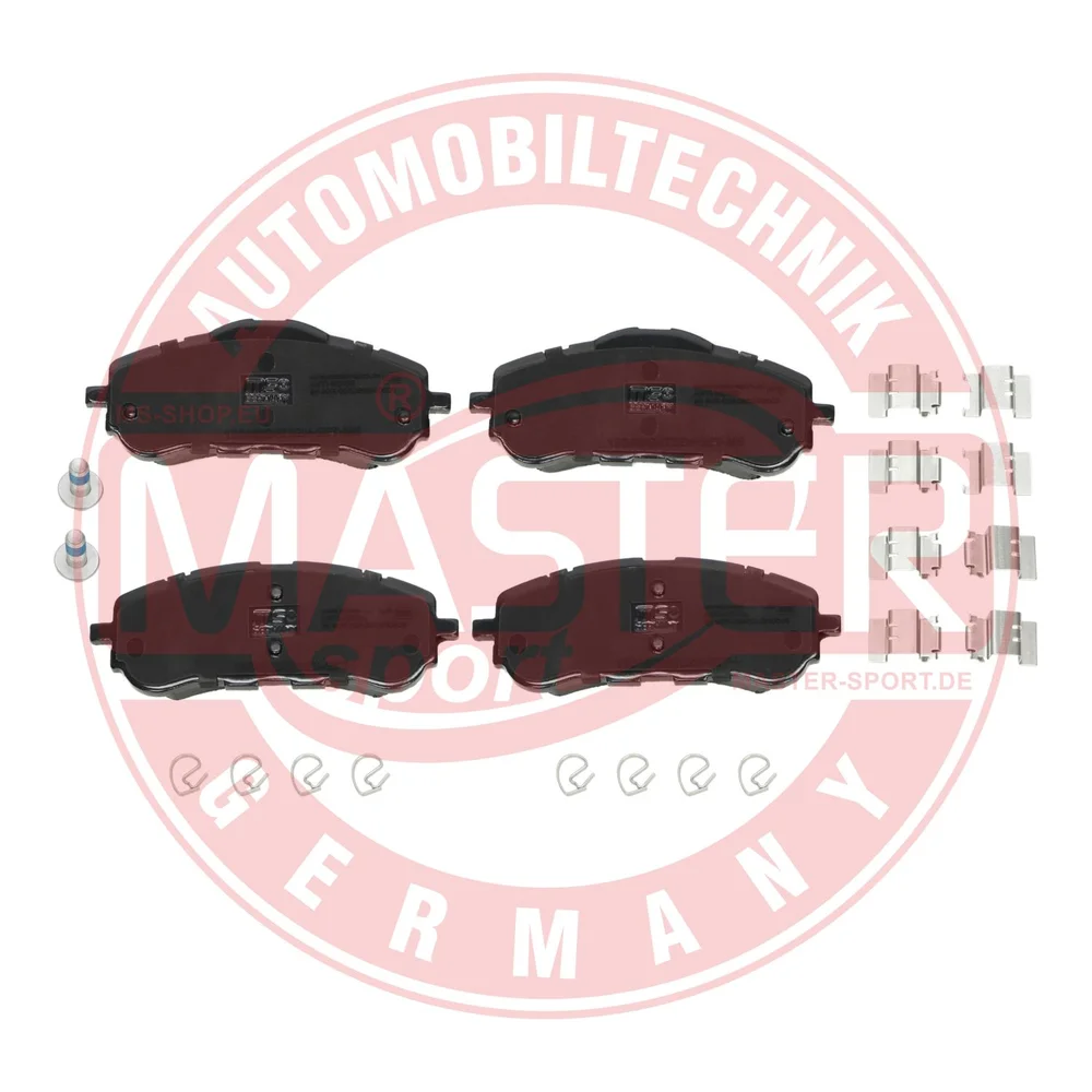Brzdové platničky-sada PREMIUM PEUGEOT 308 predné MS MASTER-SPORT GERMANY 13046038702N-SET-MS Brzdové platničky-sada PREMIUM PEUGEOT 308 predné MS MASTER-SPORT GERMANY 13046038702N-SET-MS