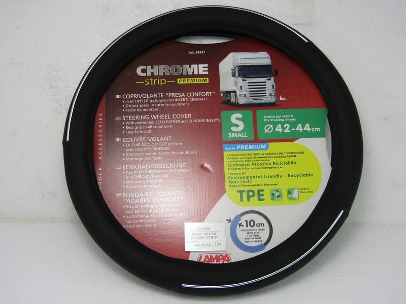 Potah volantu CROME-STRIP PREMIUM 42-44cm 631069