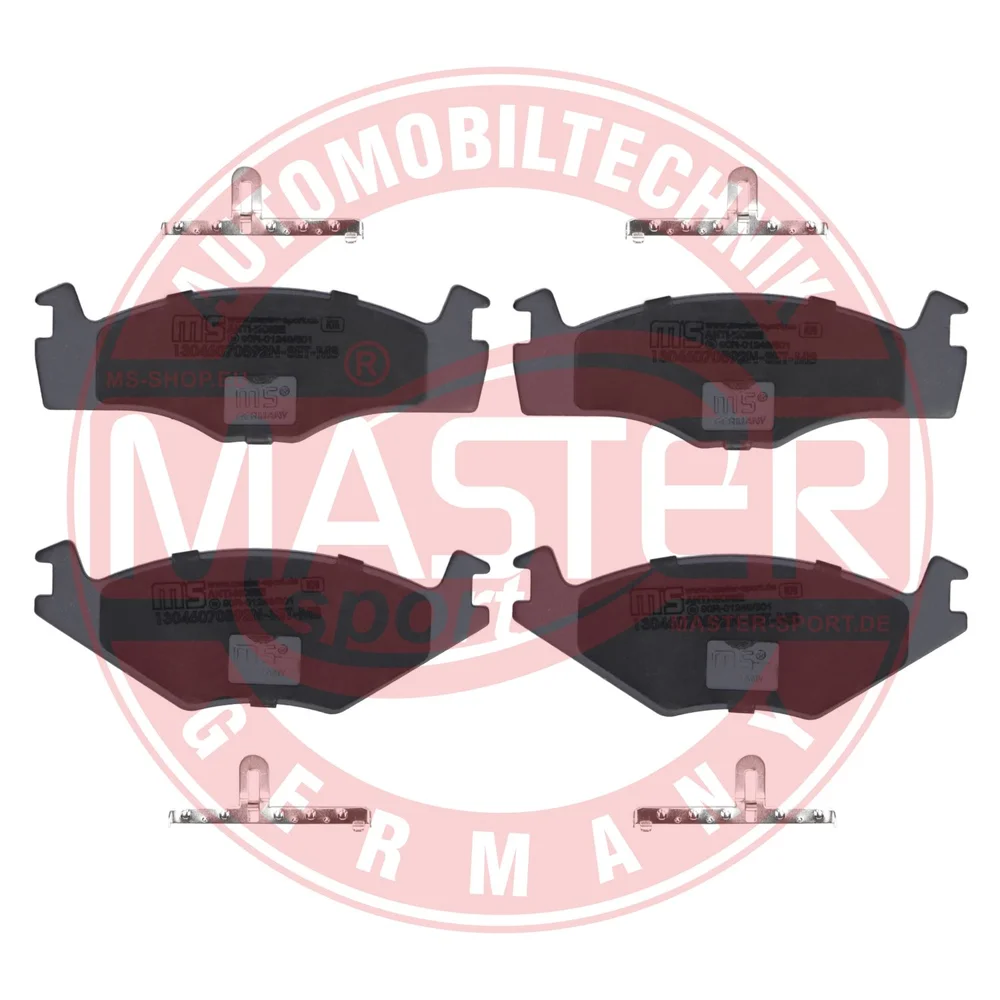Brzdové platničky-sada PREMIUM MASTER-SPORT GERMANY 13046070592N-SET-MS